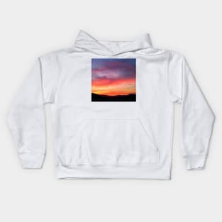 Sunset in Washington Kids Hoodie